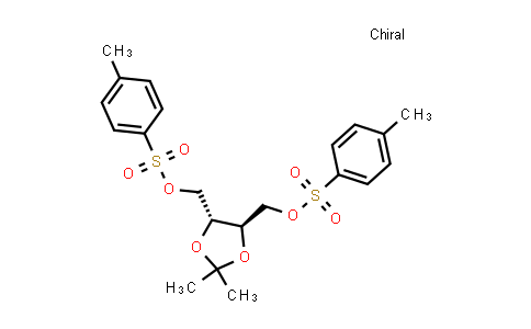 CAS No. 51064-65-4, (4R,5R)-2,2-Dimethyl-1,3-dioxolane-4,5-dimethanol 4,5-Bis(4-methylbenzenesulfonate)