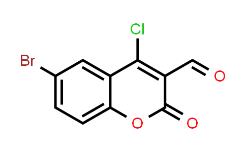 CAS No. 51069-90-0, 6-Bromo-4-chloro-2-oxo-2H-chromene-3-carbaldehyde