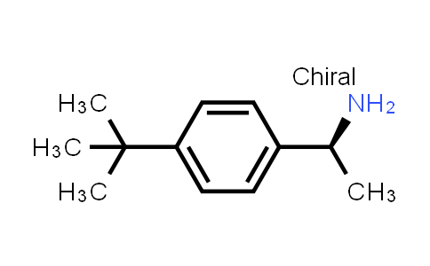 CAS No. 511256-37-4, Benzenemethanamine, 4-(1,1-dimethylethyl)-α-methyl-, (αS)-
