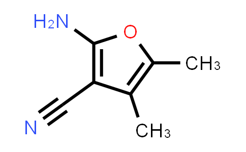 CAS No. 5117-88-4, 2-Amino-4,5-dimethylfuran-3-carbonitrile