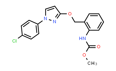CAS No. 512165-96-7, Methyl (2-(((1-(4-chlorophenyl)-1H-pyrazol-3-yl)oxy)methyl)phenyl)carbamate