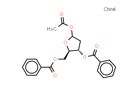 CAS No. 51255-12-0, D-erythro-Pentofuranose, 2-deoxy-, 1-acetate 3,5-dibenzoate