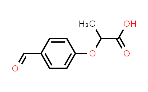 CAS No. 51264-78-9, 2-(4-Formylphenoxy)propanoic acid