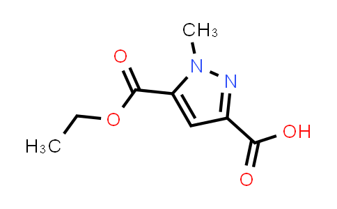 CAS No. 512809-16-4, 5-(Ethoxycarbonyl)-1-methyl-1H-pyrazole-3-carboxylic acid