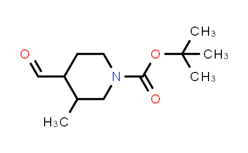 CAS No. 512822-18-3, tert-Butyl 4-formyl-3-methylpiperidine-1-carboxylate