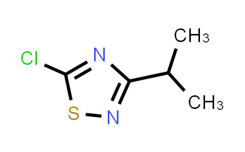 CAS No. 51302-12-6, 5-Chloro-3-(propan-2-yl)-1,2,4-thiadiazole