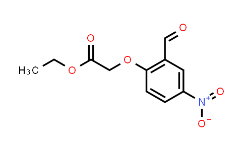 CAS No. 51336-43-7, Ethyl 2-(2-formyl-4-nitrophenoxy)acetate