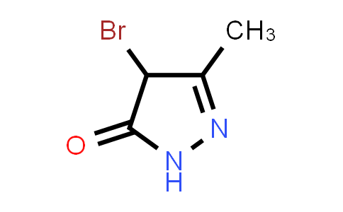 CAS No. 51395-52-9, 4-Bromo-3-methyl-1H-pyrazol-5(4H)-one