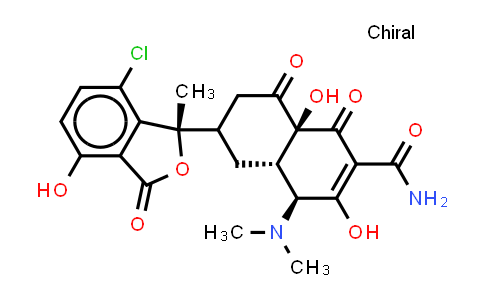 CAS No. 514-53-4, Isochlortetracycline