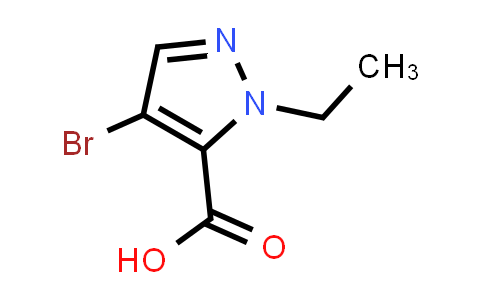 CAS No. 514800-97-6, 4-Bromo-1-ethyl-1H-pyrazole-5-carboxylic acid