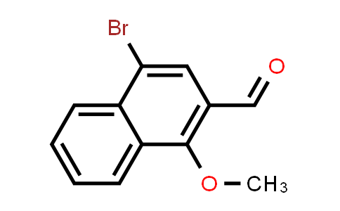 CAS No. 514844-65-6, 4-Bromo-1-methoxy-2-Naphthalenecarboxaldehyde