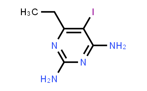 CAS No. 514854-13-8, 6-Ethyl-5-iodopyrimidine-2,4-diamine