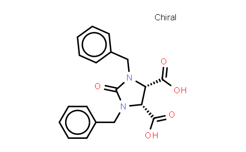CAS No. 51591-75-4, cis-1,3-Dibenzyl-2-imidazolidone-4,5-dicarboxylic acid