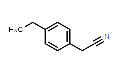 CAS No. 51632-28-1, 2-(4-Ethylphenyl)acetonitrile