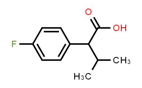 CAS No. 51632-33-8, 2-(4-Fluorophenyl)-3-methylbutyric acid