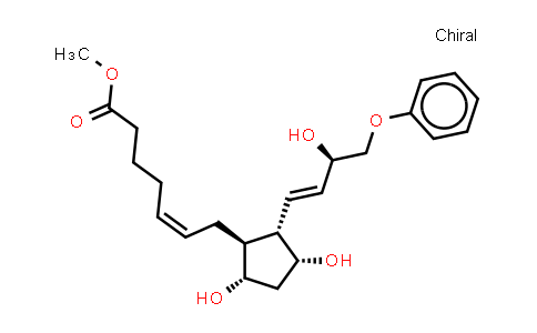 CAS No. 51638-90-5, 16-phenoxy tetranor Prostaglandin F2α methyl ester