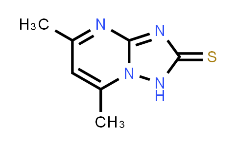 CAS No. 51646-17-4, 5,7-Dimethyl-[1,2,4]triazolo[1,5-a]pyrimidine-2(1H)-thione