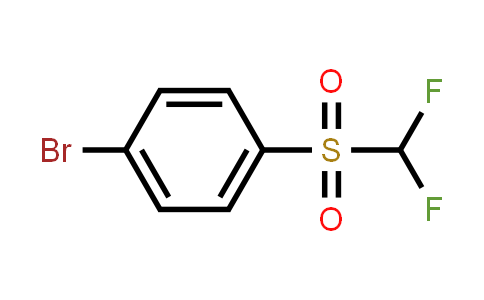 CAS No. 51679-57-3, 1-Bromo-4-((difluoromethyl)sulfonyl)benzene