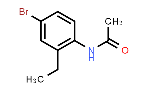 CAS No. 51688-73-4, N-(4-bromo-2-ethylphenyl)acetamide