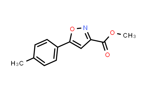 CAS No. 517870-14-3, Methyl 5-(4-methylphenyl)isoxazole-3-carboxylate