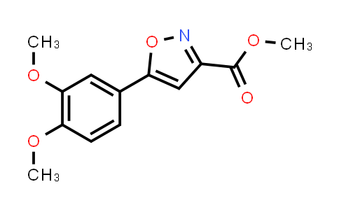 CAS No. 517870-17-6, Methyl 5-(3,4-dimethoxyphenyl)isoxazole-3-carboxylate