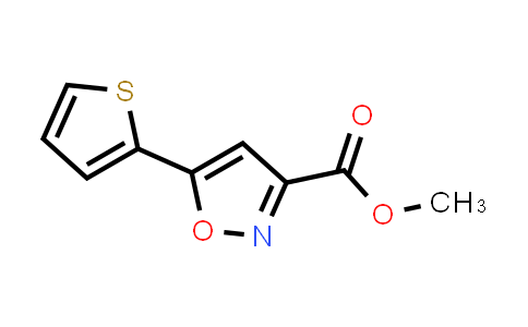 CAS No. 517870-23-4, Methyl 5-(2-thienyl)isoxazole-3-carboxylate