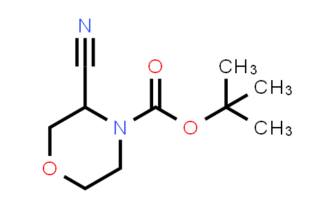 CAS No. 518047-40-0, tert-Butyl 3-cyanomorpholine-4-carboxylate
