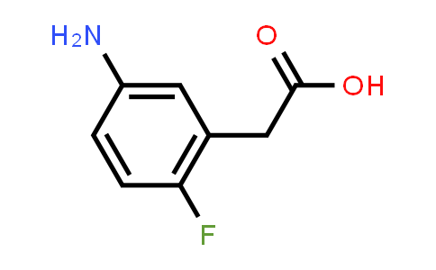 CAS No. 518057-74-4, 5-Amino-2-fluorophenylacetic acid