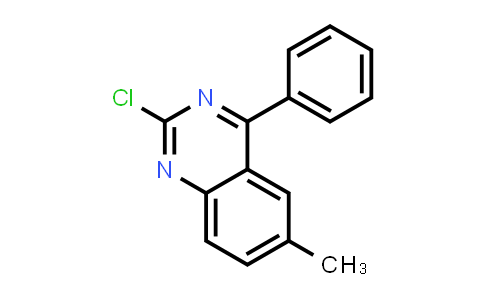 CAS No. 5185-55-7, 2-Chloro-6-methyl-4-phenyl-quinazoline