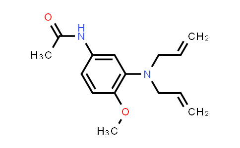CAS No. 51868-45-2, N-(3-(Diallylamino)-4-methoxyphenyl)acetamide