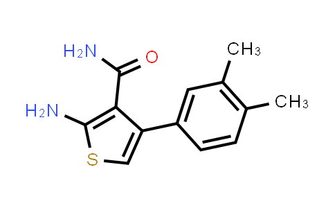 CAS No. 519016-86-5, 3-Thiophenecarboxamide, 2-amino-4-(3,4-dimethylphenyl)-