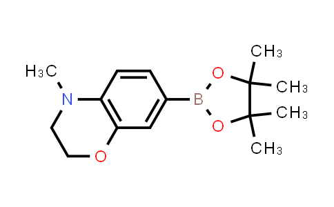 CAS No. 519054-54-7, 4-Methyl-7-(4,4,5,5-tetramethyl-1,3,2-dioxaborolan-2-yl)-3,4-dihydro-2H-benzo[b][1,4]oxazine