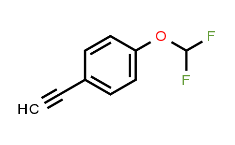 CAS No. 519059-04-2, 1-(Difluoromethoxy)-4-ethynylbenzene