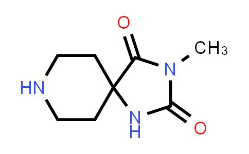 CAS No. 51959-57-0, 3-Methyl-1,3,8-triazaspiro[4.5]decane-2,4-dione