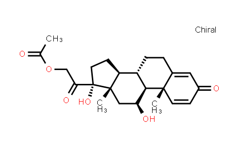 CAS No. 52-21-1, Prednisolone (21-acetate)