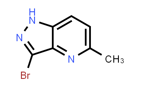 CAS No. 52090-78-5, 3-Bromo-5-methyl-1H-pyrazolo[4,3-b]pyridine