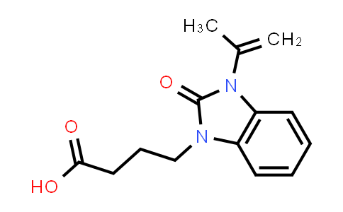 CAS No. 52099-78-2, 4-[2-Oxo-3-(prop-1-en-2-yl)-2,3-dihydro-1H-1,3-benzodiazol-1-yl]butanoic acid