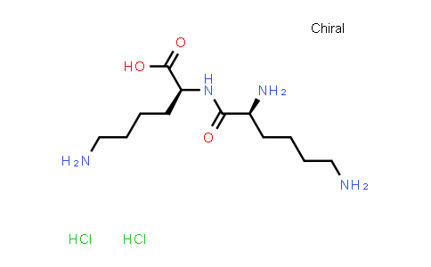 CAS No. 52123-30-5, (S)-6-Amino-2-((S)-2,6-diaminohexanamido)hexanoic acid dihydrochloride