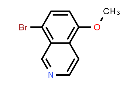 CAS No. 521313-45-1, 8-Bromo-5-methoxyisoquinoline