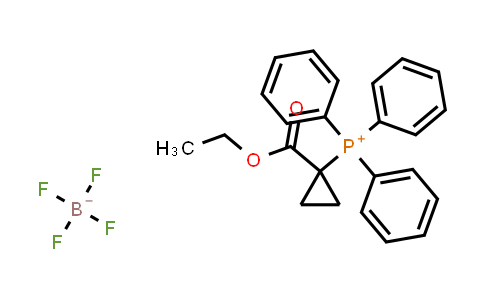 CAS No. 52186-89-7, (1-(Ethoxycarbonyl)cyclopropyl)triphenylphosphonium tetrafluoroborate