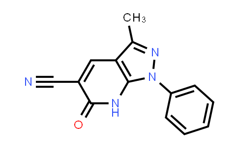 CAS No. 52217-38-6, 3-Methyl-6-oxo-1-phenyl-6,7-dihydro-1H-pyrazolo[3,4-b]pyridine-5-carbonitrile