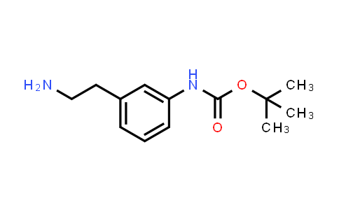 CAS No. 522602-16-0, Carbamic acid, [3-(2-aminoethyl)phenyl]-, 1,1-dimethylethyl ester