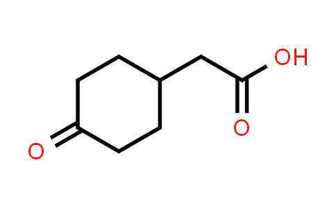 CAS No. 52263-23-7, 2-(4-Oxocyclohexyl)acetic acid