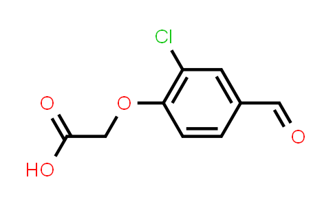 CAS No. 52268-20-9, (2-Chloro-4-formylphenoxy)acetic acid