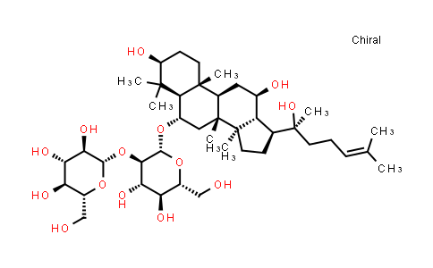 CAS No. 52286-58-5, Ginsenoside Rf