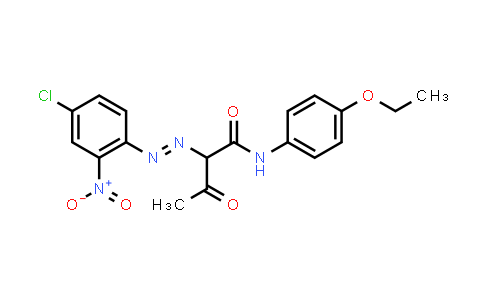 CAS No. 52320-66-8, 2-(4-Chloro-2-nitrophenyl)azo-N-(4-ethoxyphenyl)-3-oxobutyramide