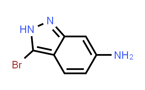 CAS No. 52347-72-5, 3-Bromo-2H-indazol-6-amine