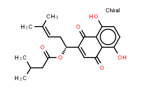 CAS No. 52387-14-1, Isovalerylshikonin