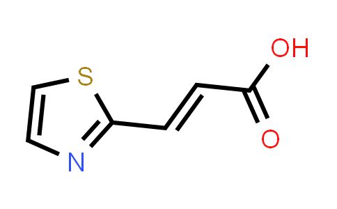 CAS No. 52396-77-7, 3-(2-Thiazolyl)-2-propenoic acid