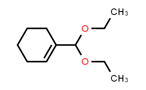 CAS No. 52428-45-2, 1-(Diethoxymethyl)cyclohex-1-ene